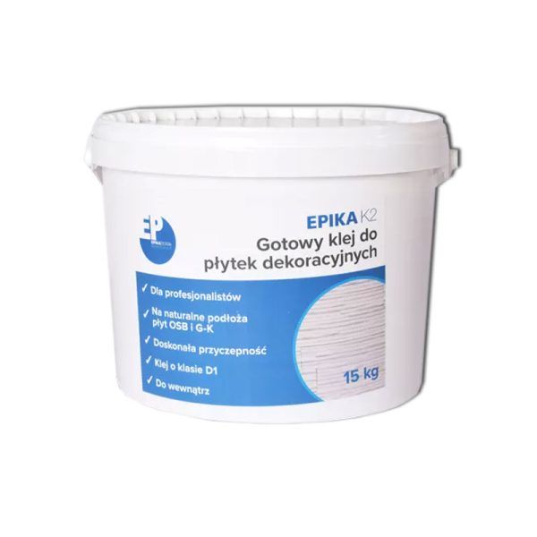 Specialist adhesive for gypsum tiles