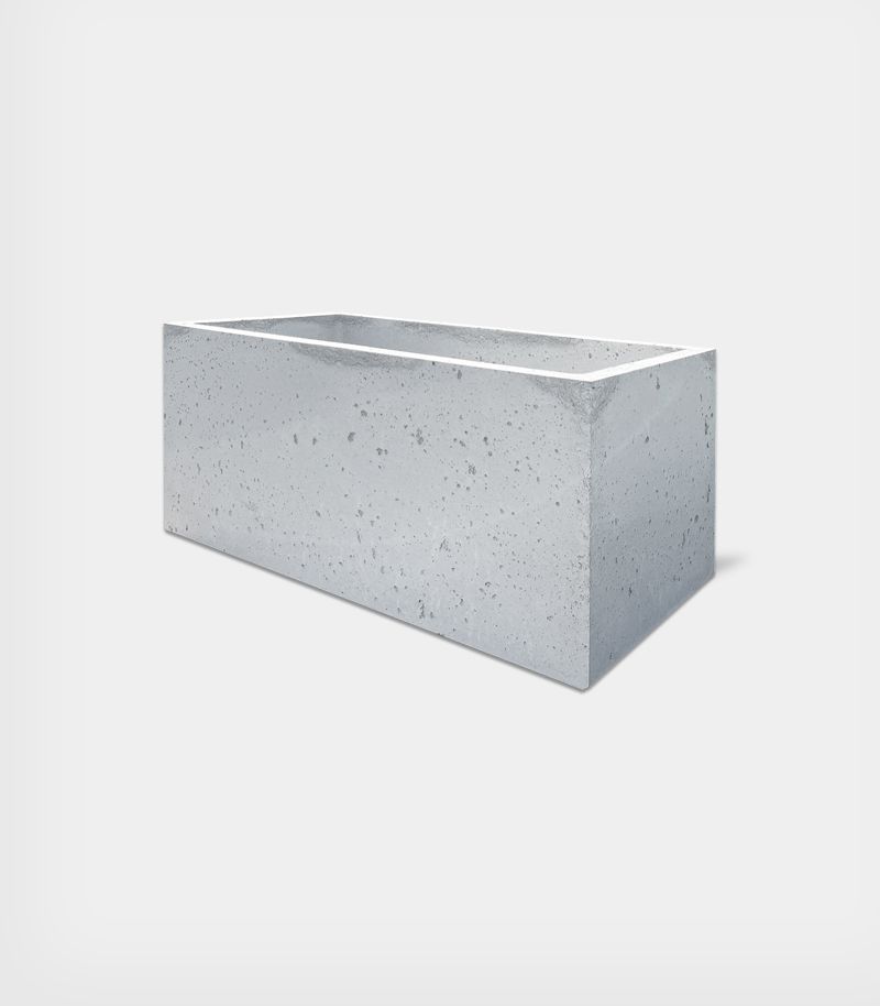 Concrete pot epika 100x50x50
